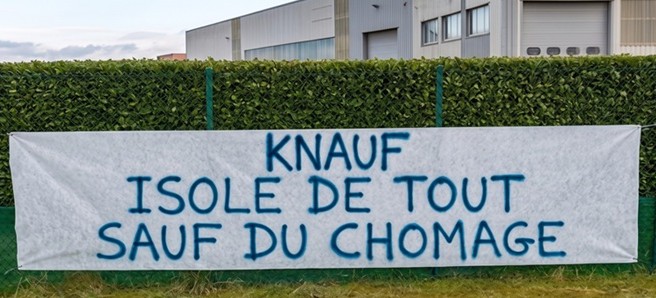 Site Knauf à Saint-André-le-Gaz