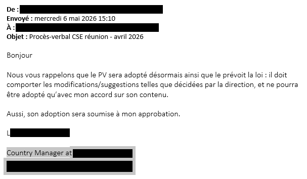 Un comportement pénalement répréhensible