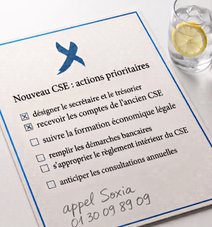 Les actions prioritaires du nouveau CSE élu